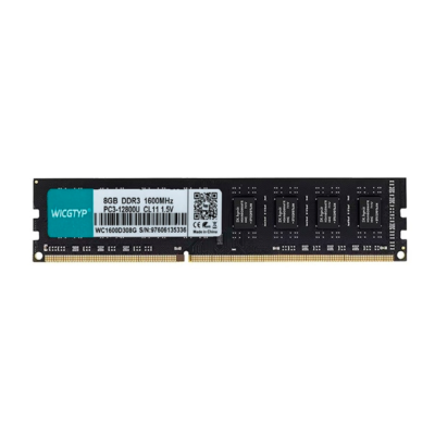 MEMORIA RAM WICGTYP 8GB DDR3 1600MHZ